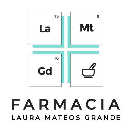 logo de la farmacia laura mateos
